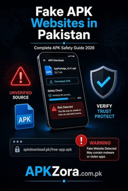 Fake APK Websites Pakistan Guide