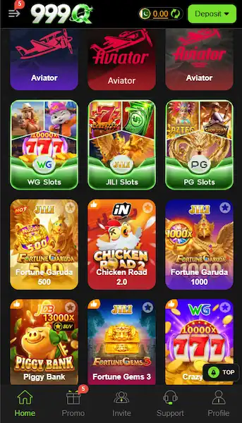 Multiple Gaming Categories